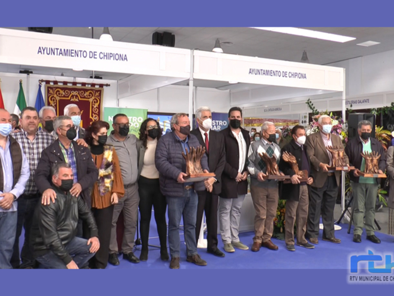 Flores Miranda, Cristóbal Santos, Juan Lázaro, Manuel Oliva, Antonio Racero y Baltus Internacional premiados en Agrochipiona 2022