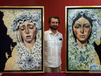 El pintor sevillano César Ramírez ofrece este sábado el pregón de la Semana Santa de Chipiona  