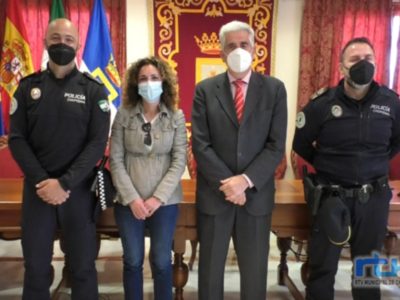 José María Gálvez se incorpora de nuevo al Ayuntamiento de Chipiona para retomar sus funciones en el cuerpo de la Policía Local 