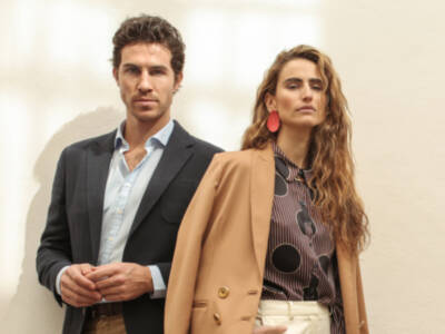 Alejandra Domínguez, novia de Enrique Solis y Beltrán Lozano, la atractiva pareja que marca estilo esta primavera