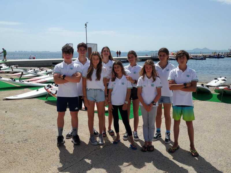 Éxito sevillano en la Copa de España de Techno e iQFoil juvenil