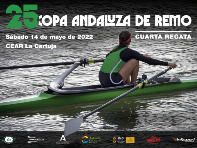 La cuarta regata de la Copa de Andalucía, este sábado en el CEAR La Cartuja con presencia de Sevilla, Cádiz, Málaga y Almería