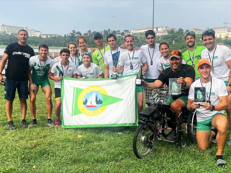El Club Náutico Sevilla brilla en la Regata internacional Queimas das Fitas de Coimbra