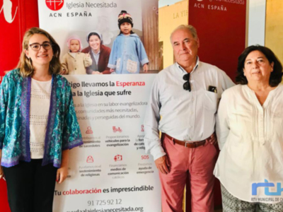 El Salón Parroquial de Chipiona acoge hasta el jueves la exposición ‘La belleza del martirio’, de la Fundación Ayuda a la Iglesia Necesitada