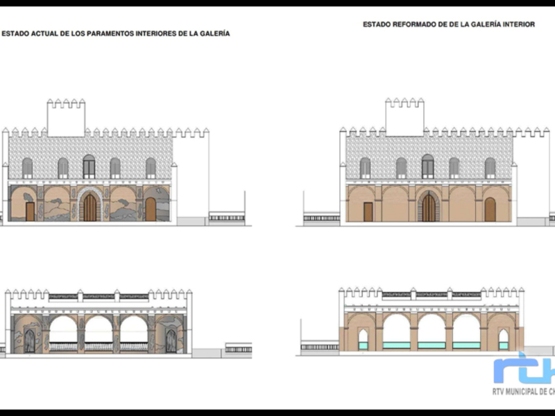 Tano Guzmán da a conocer que ya ha sido aprobado el proyecto de rehabilitación de la galería exterior del Castillo de Chipiona