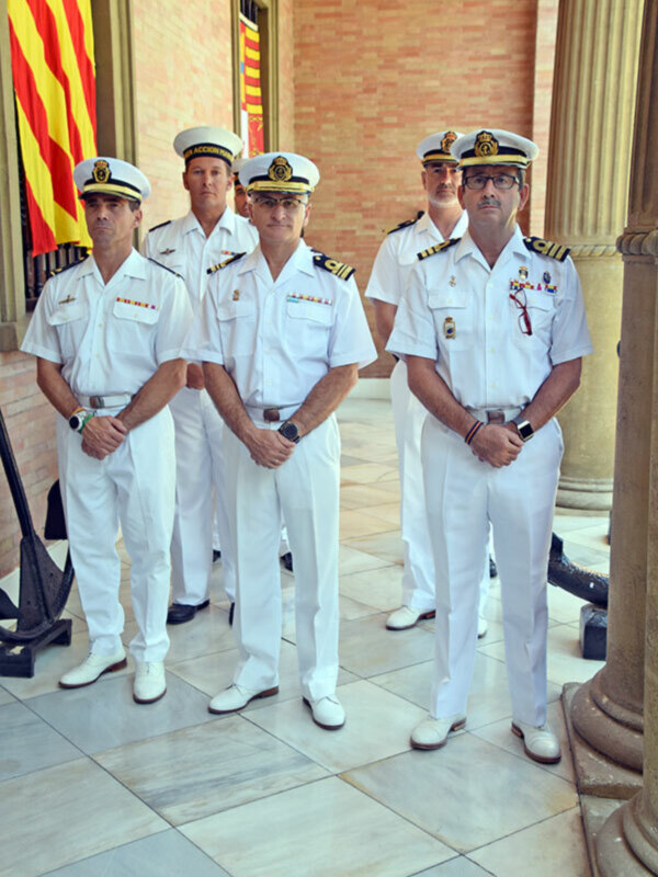 Homenaje por los caídos de la Armada española, de Filipina, Cuba y puerto Rico.
