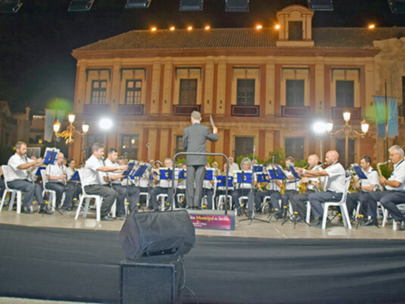 La Banda Sinfónica Municipal de Sevilla interpretará por primera vez la zarzuela completa el dúo de la africana en la víspera de la Virgen