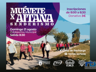 El deporte chipionero se une en la iniciativa ‘Muévete por Aitana’