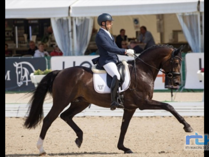 El jinete Manuel Domínguez participará en el Campeonato del Mundo de Caballos Jóvenes