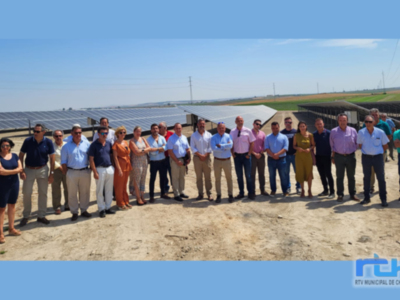 En marcha la primera planta fotovoltaica de la Comunidad de Regantes Costa Noroeste de Cádiz