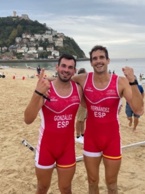 Andalucía guía a España al triunfo en los Campeonatos de Europa de remo de mar y beach sprint