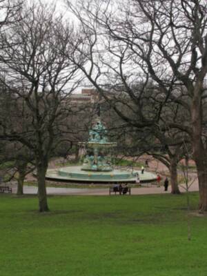 Fuente Ross de Princes Street Garden