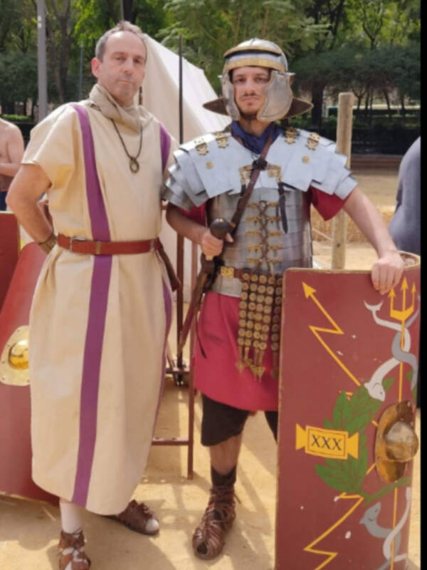 El Prado de San Sebastián de Sevilla convertido en un campamento romano del Siglo I