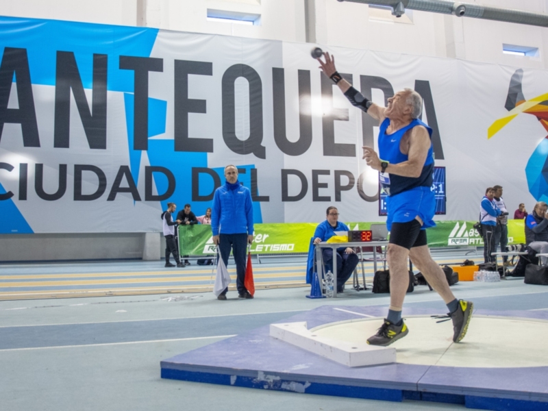 Once títulos para el atletismo sevillano en el Nacional Master en pista cubierta
