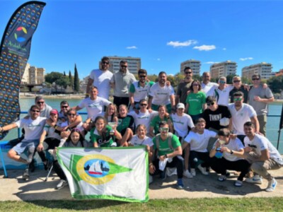 Podio para el Club Náutico Sevilla en el Nacional de invierno de piragüismo