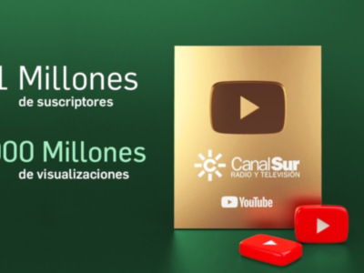  CanalSur supera los 5.000 millones de visualizaciones en Youtube