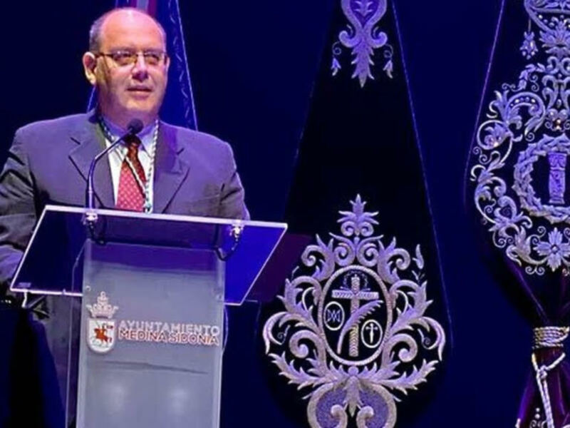   Historia y memoria cofrade en el pregón de Francisco Andrés Gallardo para Medina Sidonia