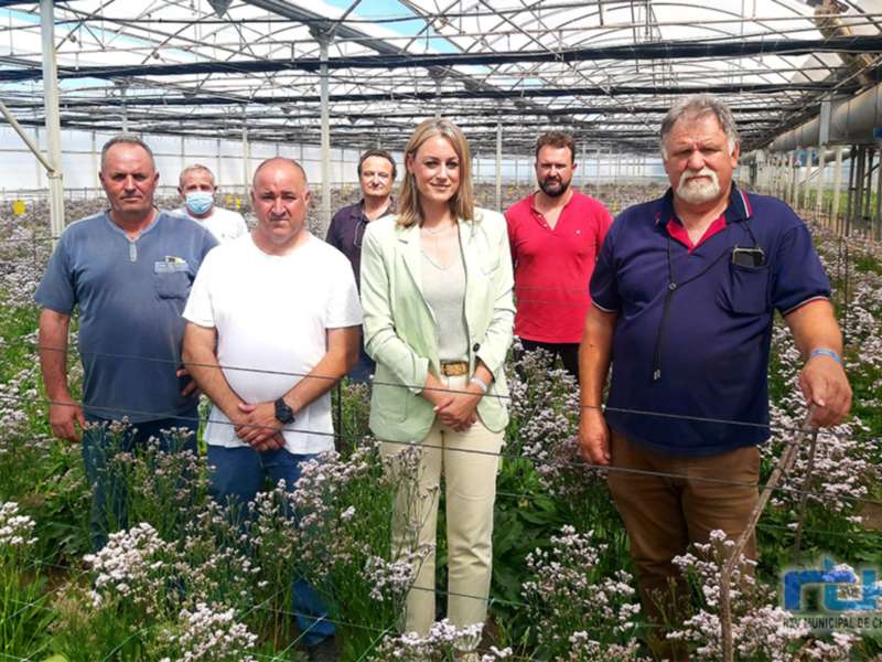 María Naval informa de la bajada en los índices de los módulos que beneficiará a los agricultores de Chipiona 