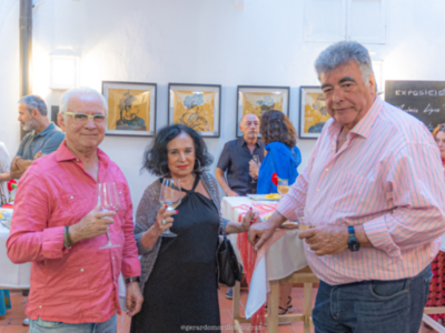 El miércoles 10 de mayo a las 20 horas tuvo lugar la Inauguración de la Primera Exposición de Antonio López Palazuelo en la Casa Palacio del Siglo X