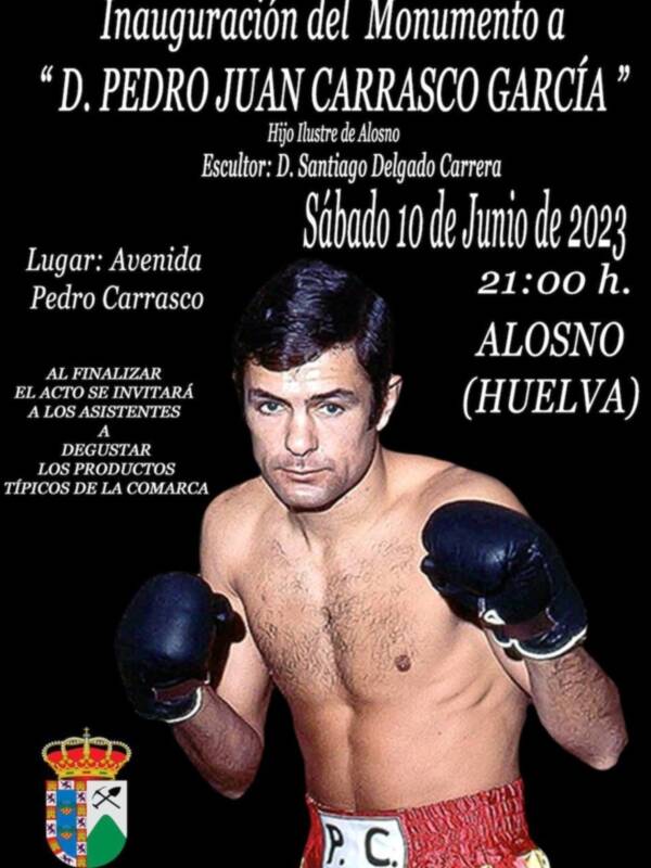 Alosno inaugura este sábado un monumento dedicado a su hijo ilustre Pedro Carrasco 