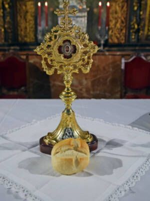Procesión Solemne de San Antonio  en la Hermandad del Buen Fin de Sevilla