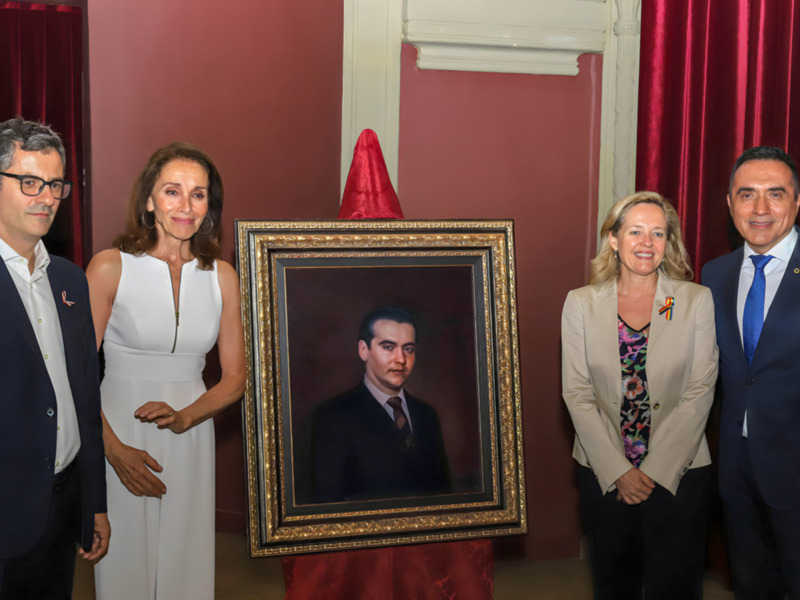 El pintor Antonio Montiel  inmortaliza a Lorca para la Galería de Ilustres del Ateneo de Madrid  