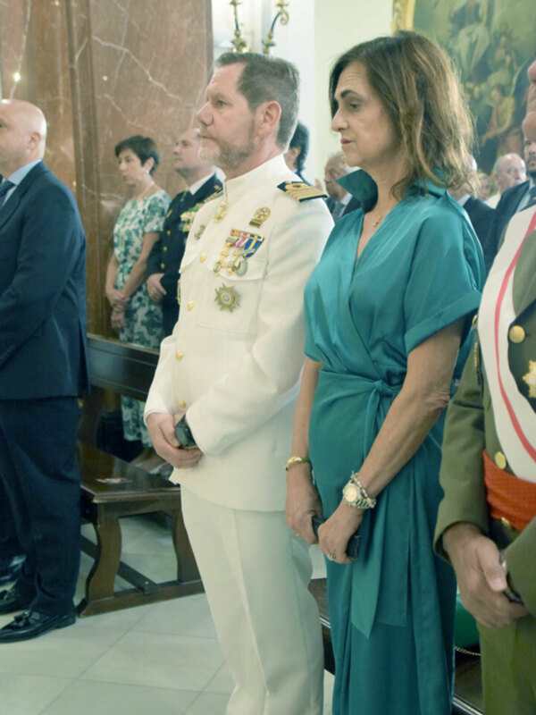 La Comandancia Naval de Sevilla celebró la misa del Carmen en la Capilla de los Marineros de Triana