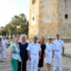 Fiesta en honor a la Patrona de la Armada la Virgen del Carmen en el gran catamarán “Luna de Sevilla”