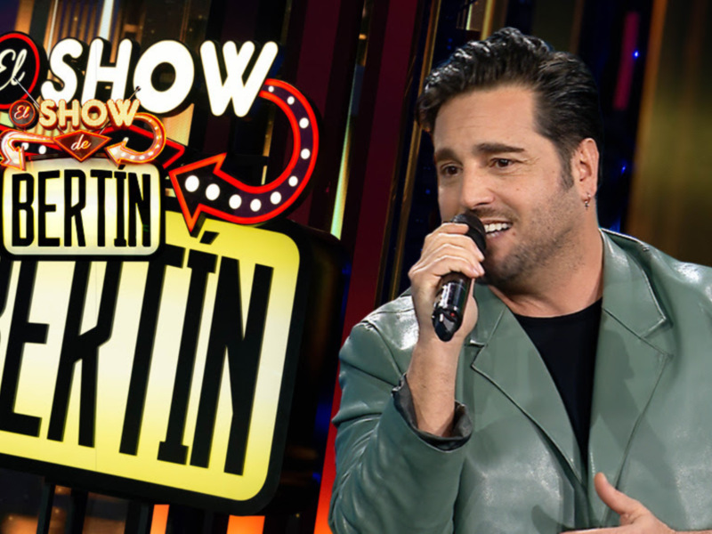David Bustamante, anécdotas y manías en "El Show de Bertín"