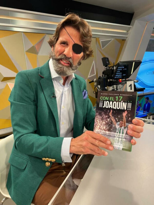 Padilla presentará “Con el 17…¡¡¡Joaquín!!! El sábado 21 en la Feria del libro de Jerez