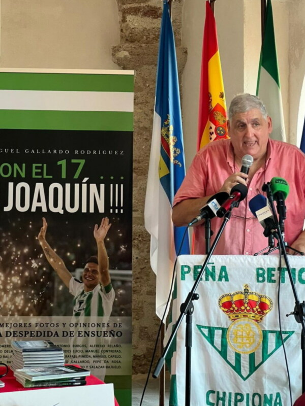 Marina Bernal conducirá la presentación del libro Con el 17… Joaquín el 21 octubre a la una en la Feria Libro de Jerez 