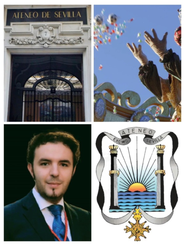 La Junta Directiva del Excmo. Ateneo de Sevilla ha designado como nuevo directivo al doctor en Historia por la Universidad de Sevilla Pablo Borrallo