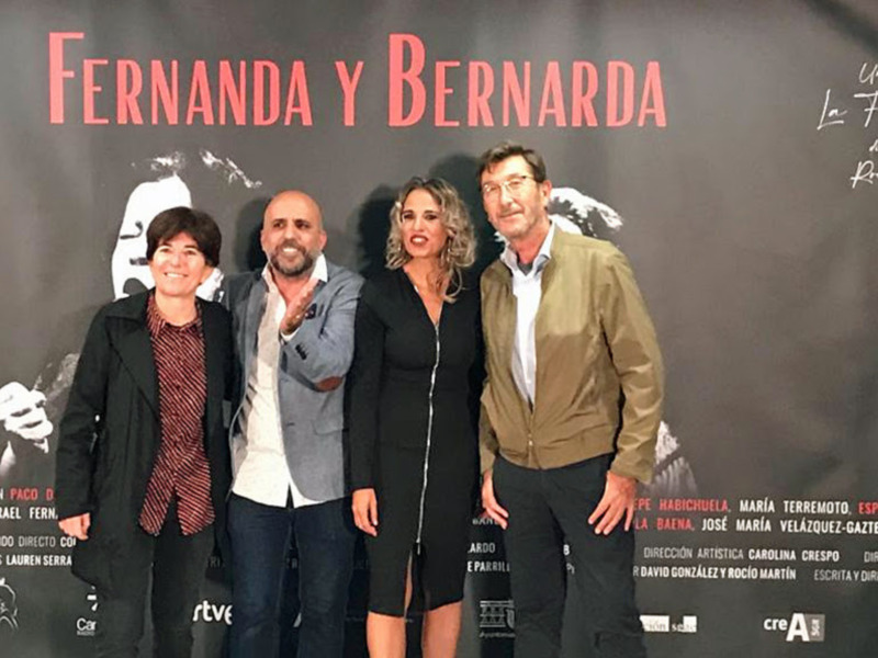 Fernanda y Bernarda de Utrera, protagonistas del documental participado por Canal Sur estrenado en Sevilla