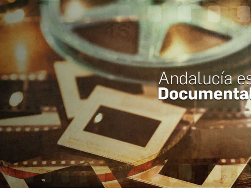 Filmstrip and reel, evoking a cinematic and documentary theme.