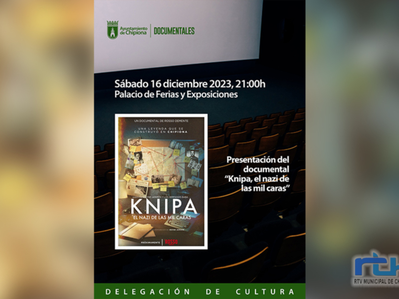 El 16 de diciembre se presenta en Chipiona el documental ‘Knipa, el nazi de las mil caras’ que cuenta la historia del ‘Doctor Pirata’  