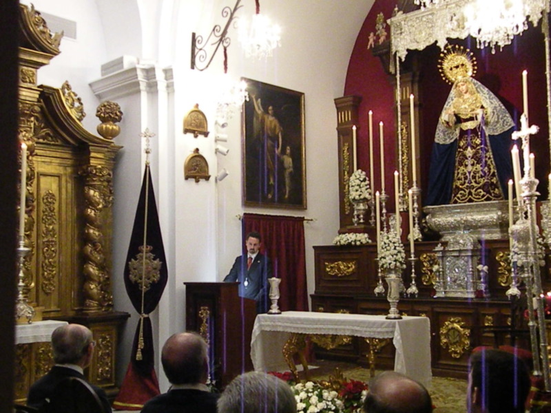 XII Exaltación de la Navidad, en la Capilla de Nuestra Señora del Rosario de la Hermandad de Las Aguas de Sevilla.