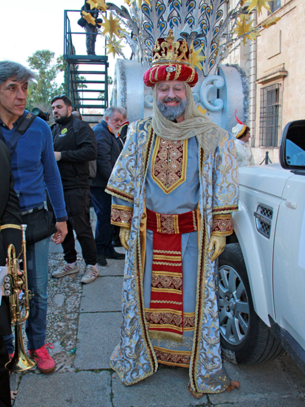 Reyes Magos de Sevilla, el Rey Melchor