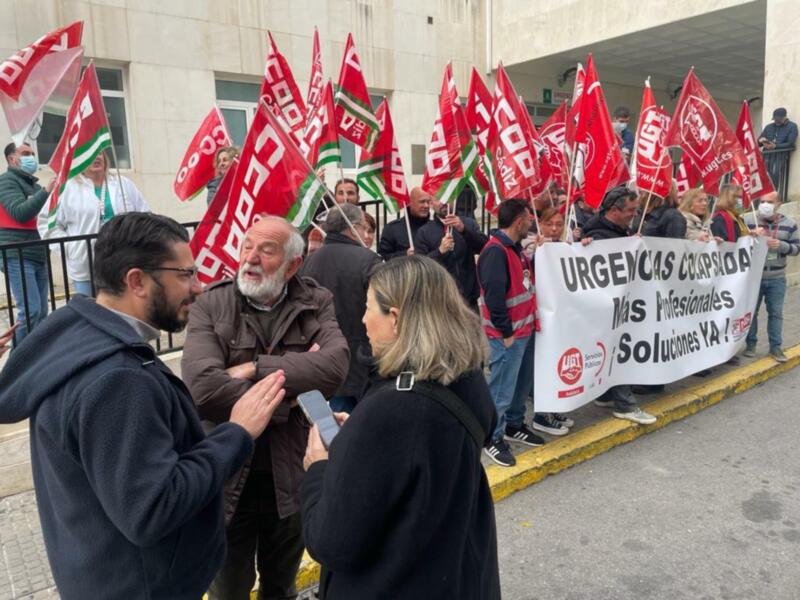  IU denuncia el colapso de las urgencias en la provincia de Cádiz y la imprevisión de la Junta para hacer frente a la gripe