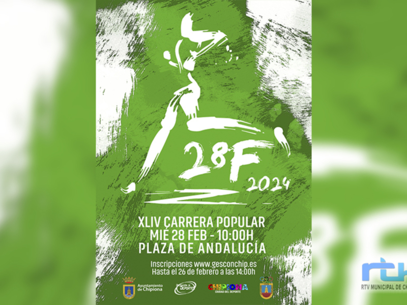 523 corredores inscritos en la Carrera Popular 28 F que alcanza en su 44 edición récord de participación