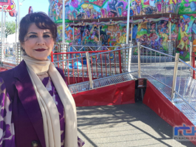 Isabel Mª Fernández anuncia que el miércoles será el día del niño y la niña en la Feria del Moscatel con precios populares en las atracciones 