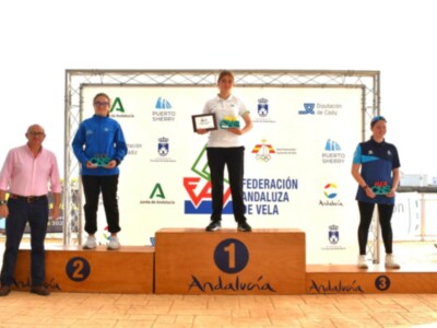 Póquer para el Náutico Sevilla en el Campeonato de Andalucía de ILCA 4