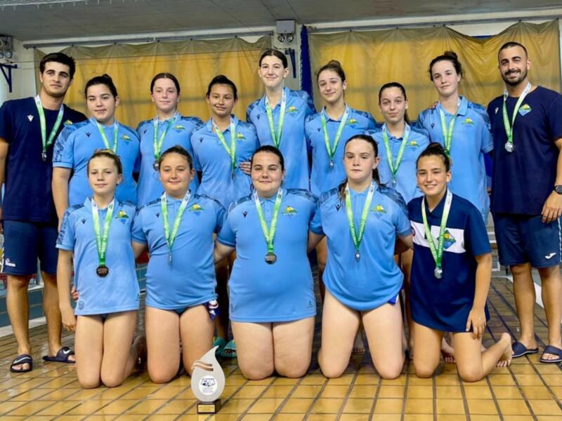 Subcampeonato autonómico infantil para el Club Waterpolo Dos Hermanas PQS