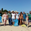 Voluntarios recogen más de doscientos kilos de basura en la playa de Micaela con el proyecto Libera