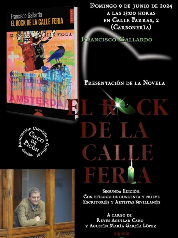  "El rock de la calle Feria" quince años después. El domingo, en la mágica carbonería de Luis, en la calle Parras 2.