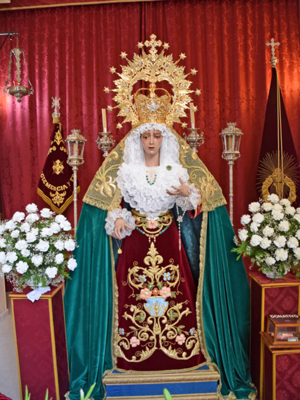  Solemne Besamanos de María Santisima de la Fe y entrega en Sevilla