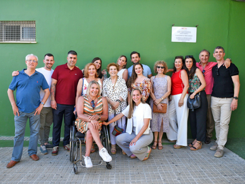 El Ayuntamiento de Sevilla da el nombre de Irene Guerrero al centro deportivo Huerta del Perejil