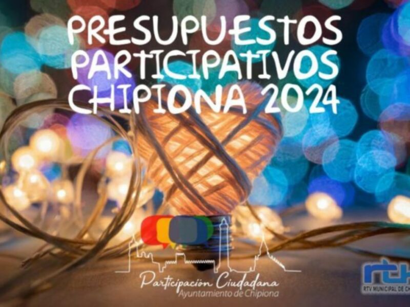 En marcha el plazo para las votaciones telemáticas para los Presupuestos Participativos de Chipiona 2024 