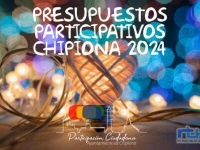 En marcha el plazo para las votaciones telemáticas para los Presupuestos Participativos de Chipiona 2024 