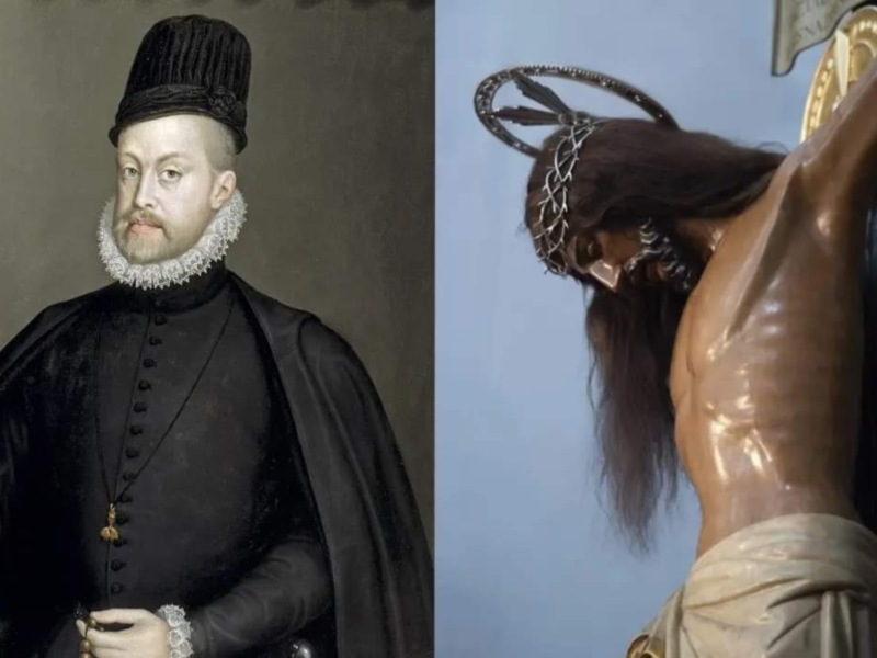 La armada invensible y el santo crucifijo de San Agustin 