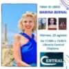 Hoy firma de ejemplares Marina Bernal en Libreria Central de Chipiona 